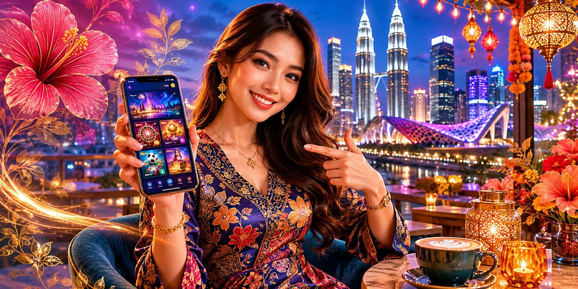 Proses deposit akaun 745 dengan motif batik Kuala Lumpur dalam persekitaran tempatan